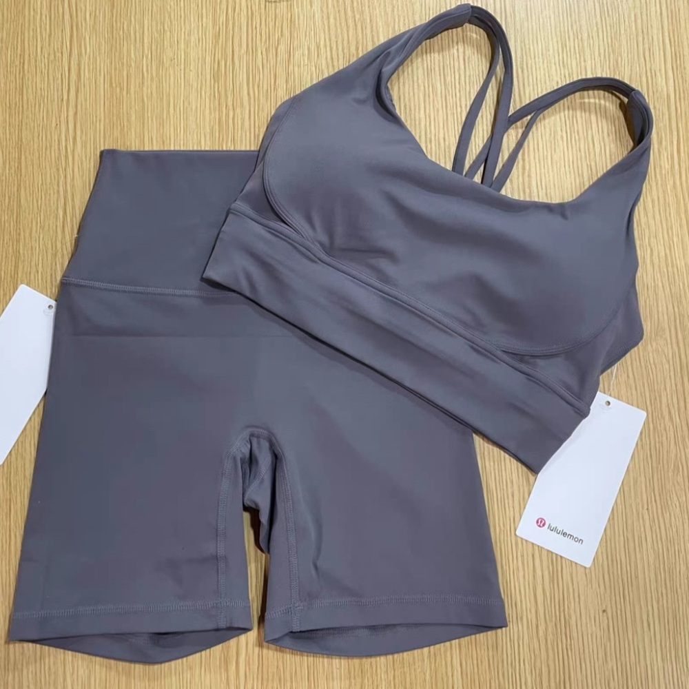 Lululemon Gray sweat suit